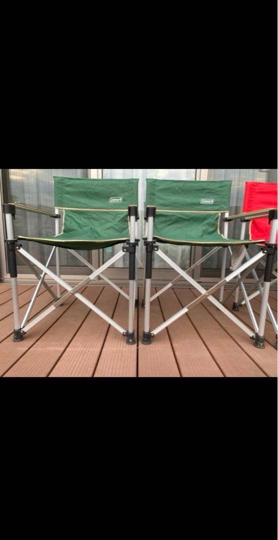 コールマン　スリムキャプテンチェア4脚セット