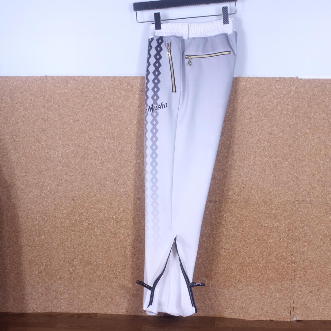 釣武者 W・eye ライトプレーンスーツ L ホワイト 上下