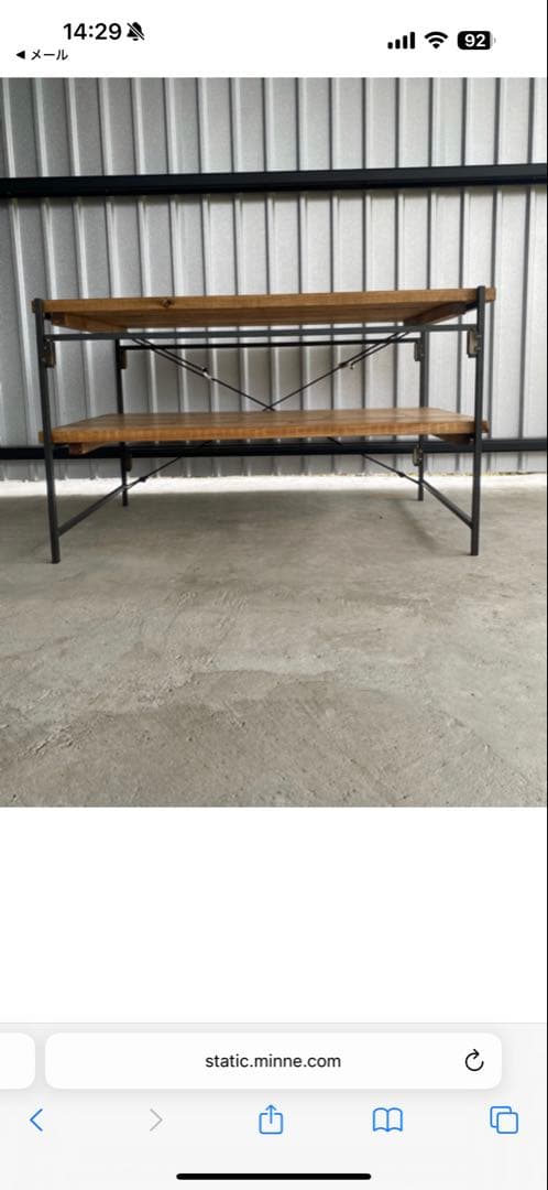 キッチンテーブルとクーラーボックス台