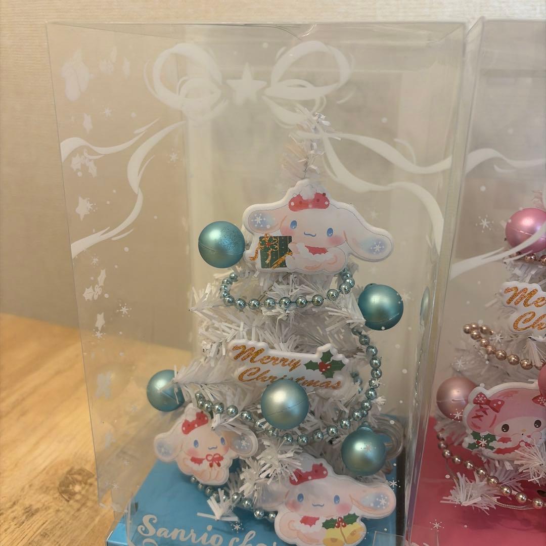 サンリオキャラクター クリスマスツリーセット クロミ　マイメロ　シナモン　当時品