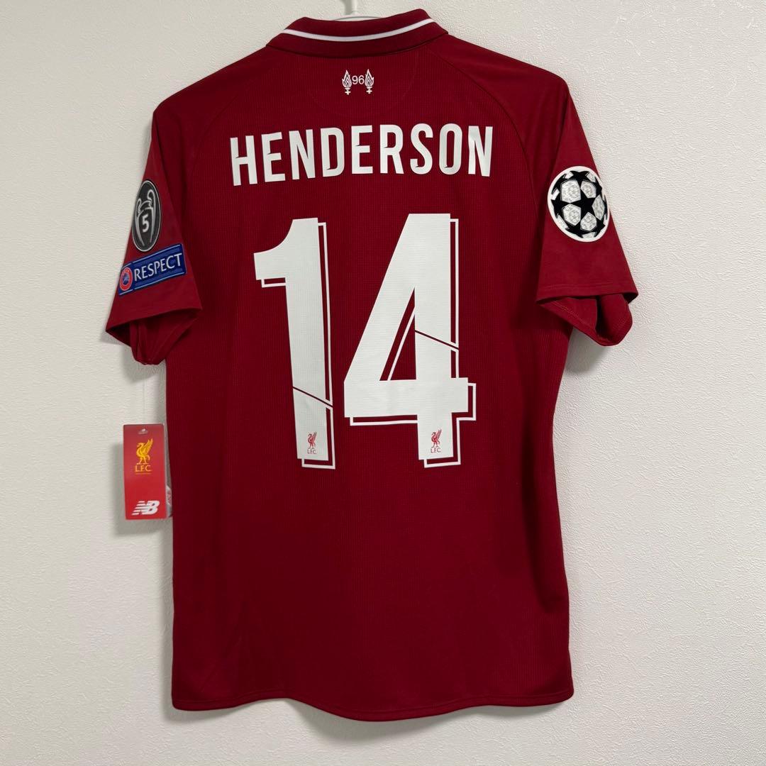 【新品 正規品】リバプール ヘンダーソン 18-19 CL決勝マッチデー入り