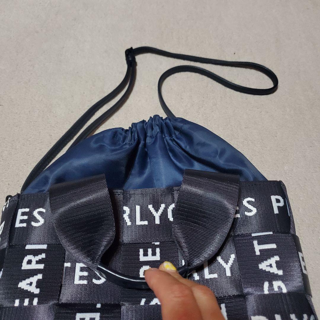 美品 パーリーゲイツ カートバッグ ネイビー