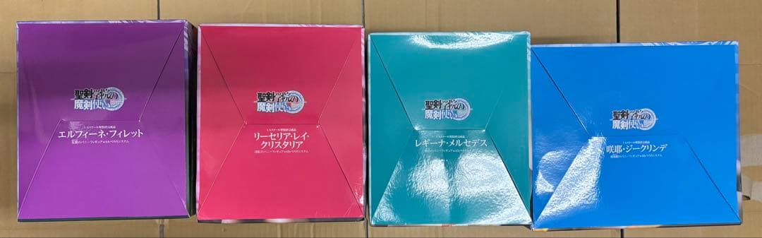 聖剣学院の魔剣使い　ぺろりシステム　フィギュア　4体セット