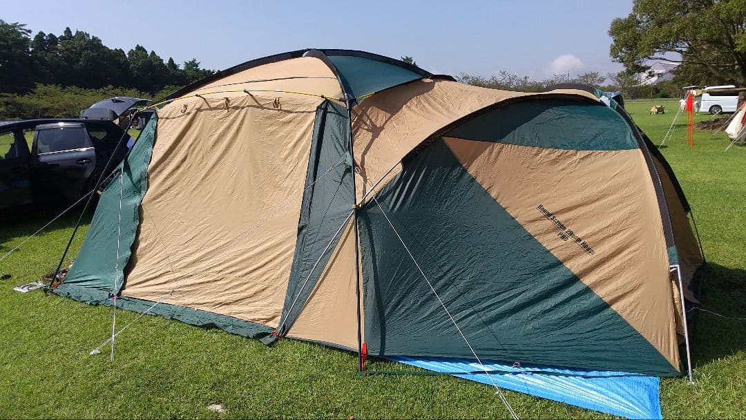 値下げしました。コールマン　ラウンドスクリーン2ルームハウス