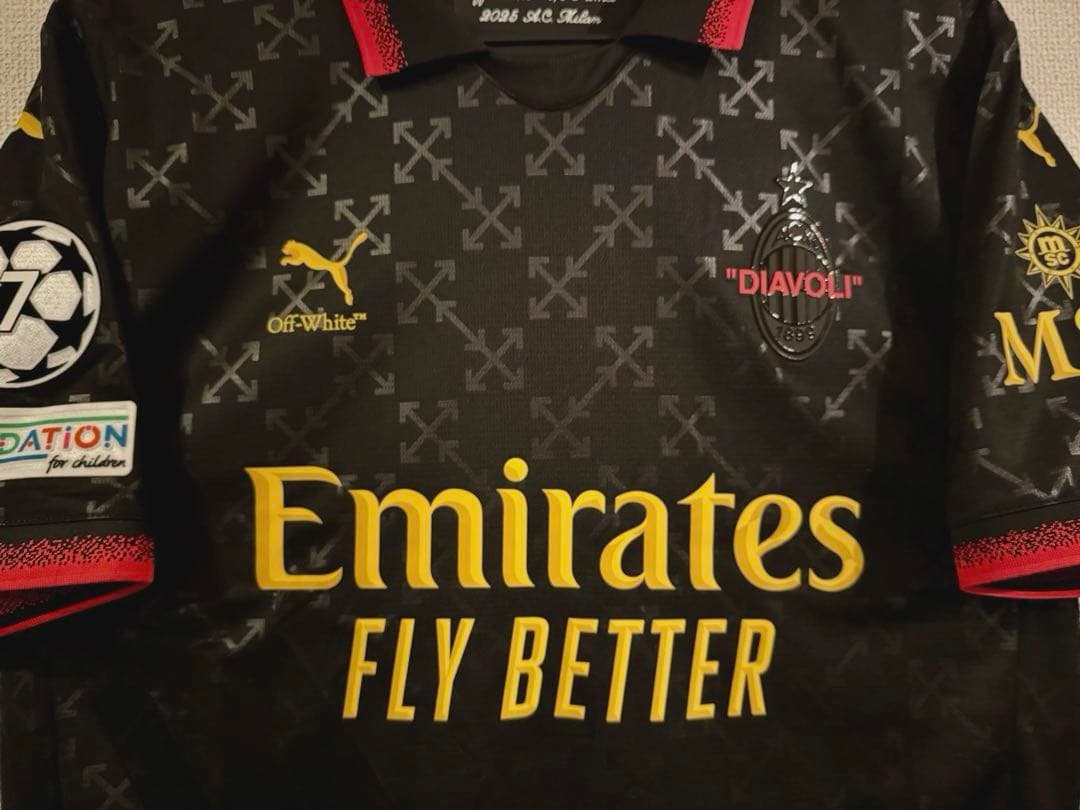 ACミラン x Off-White ユニフォームL ジョアン・フェリックス