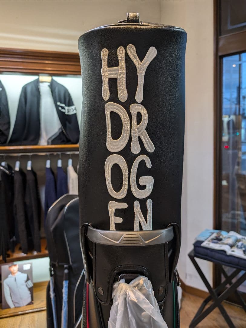 ジ*ン様 HYDROGEN スカルデザイン キャディバッグ