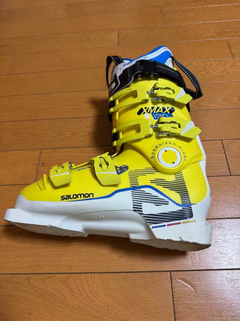 Salomon X-MAX イエロー スキーブーツ
