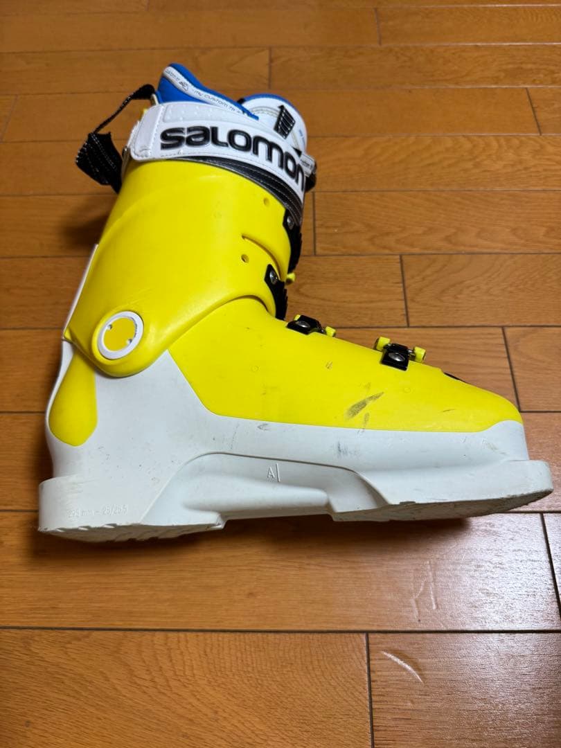 Salomon X-MAX イエロー スキーブーツ