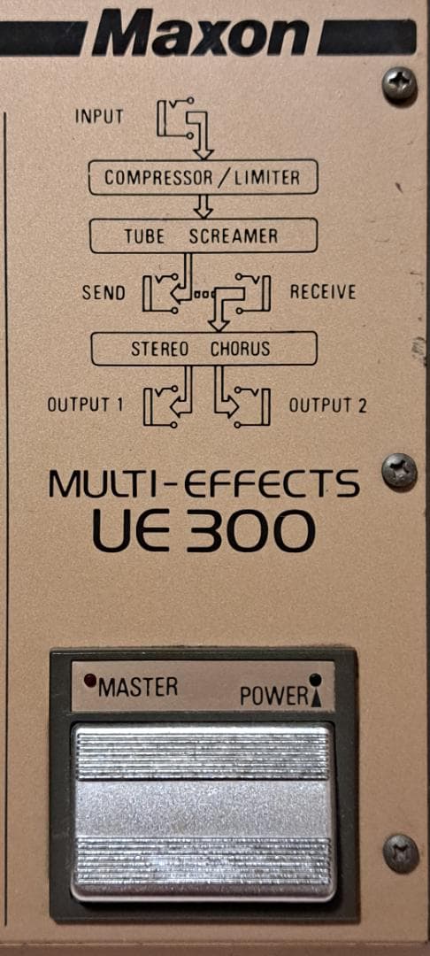 ■MAXON UE300 TS-9搭載 アナログマルチエフェクター マクソン