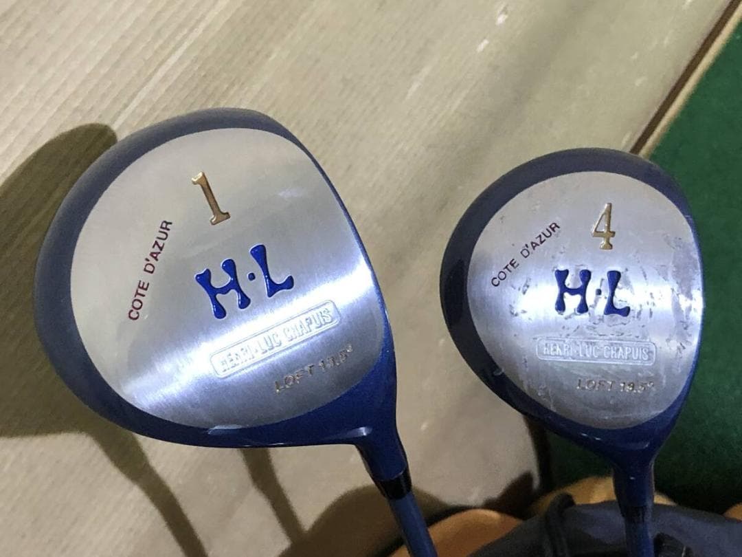 レディース向け「右打ち用」H・L 中古ゴルフクラブハーフセット☆7本組