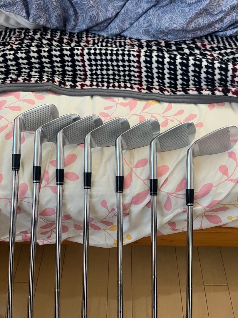 【良品】広田ゴルフ 軟鉄鍛造 5-P、49° ストロングロフト設計 7本 セット
