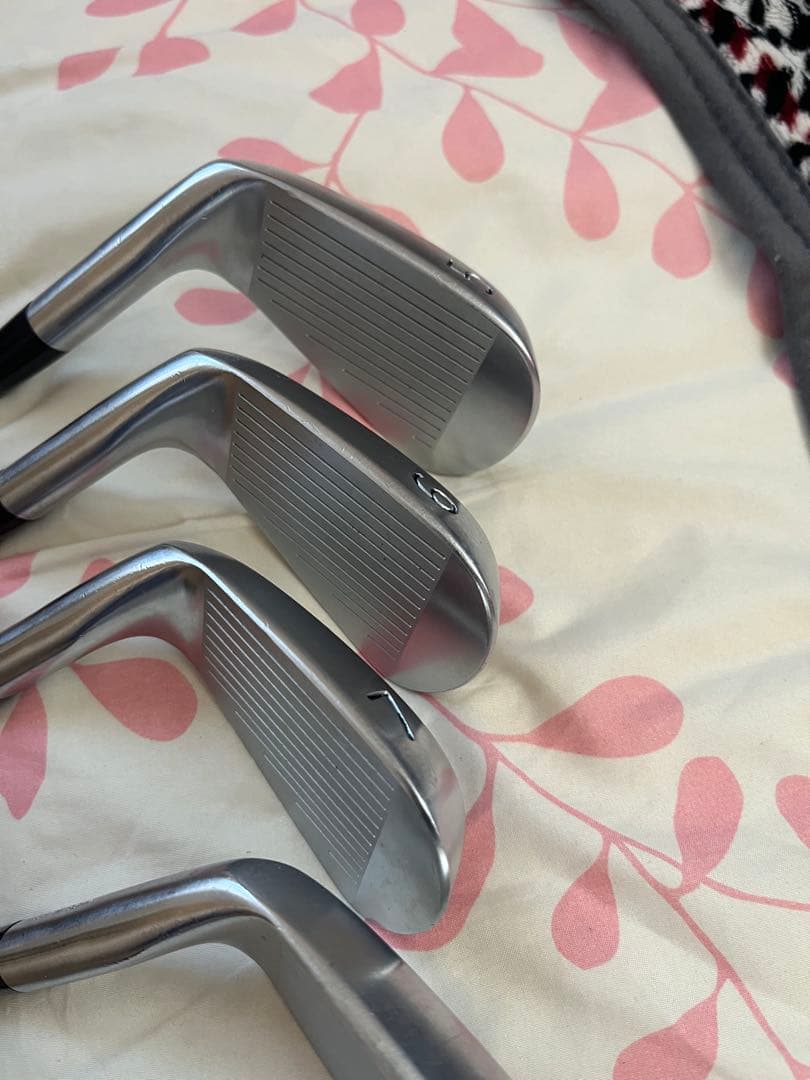 【良品】広田ゴルフ 軟鉄鍛造 5-P、49° ストロングロフト設計 7本 セット