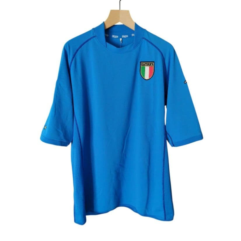 新品デッドストック サッカーイタリア代表ユニフォーム 02年日韓W杯 Kappa
