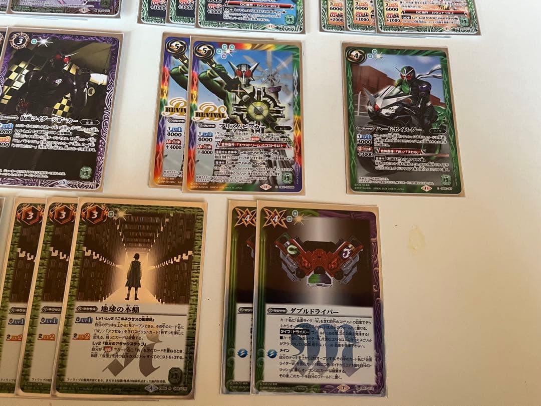 バトスピ　仮面ライダーW ダブル　デッキ