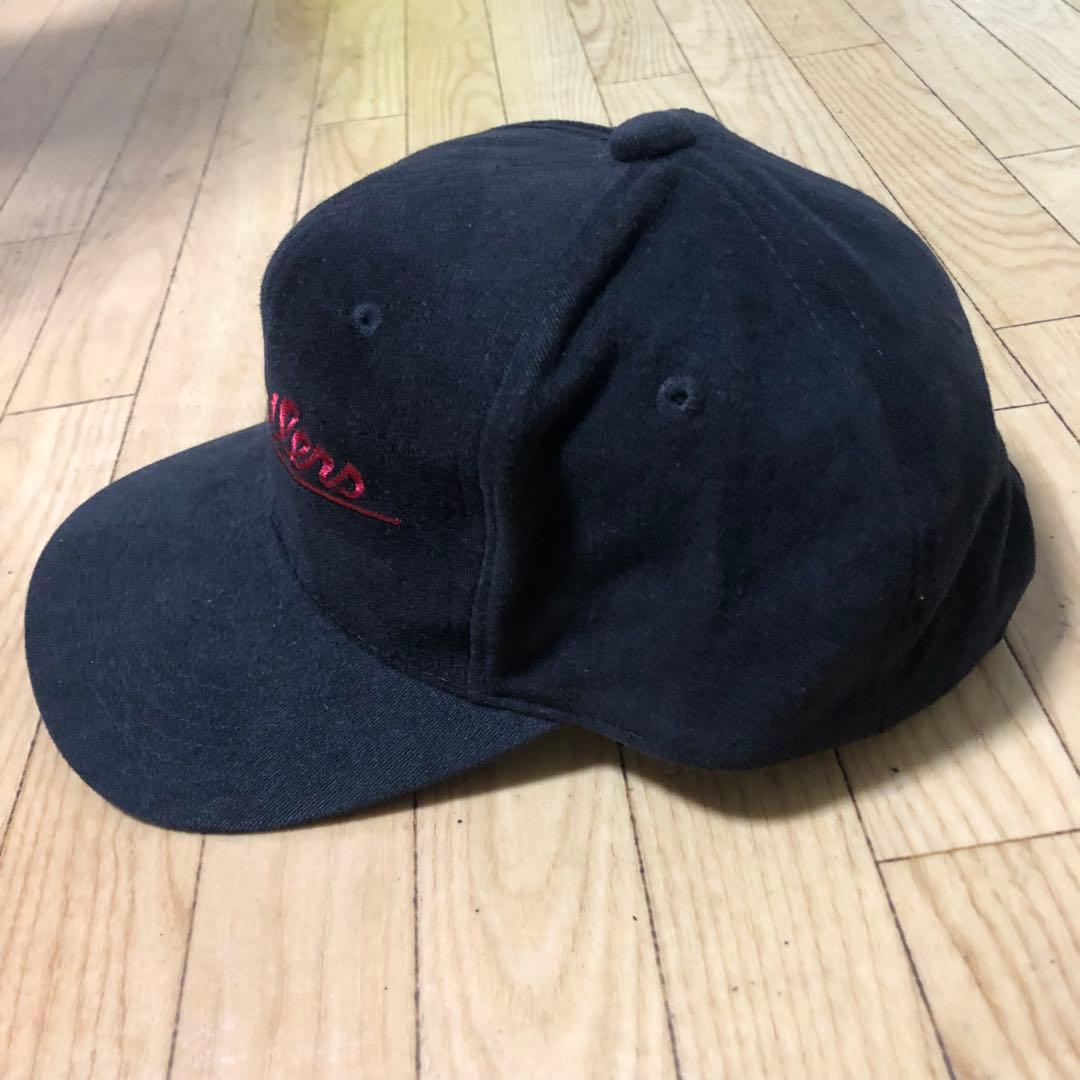 90s Jリーグ 鹿島アントラーズ ビンテージ キャップ 黒