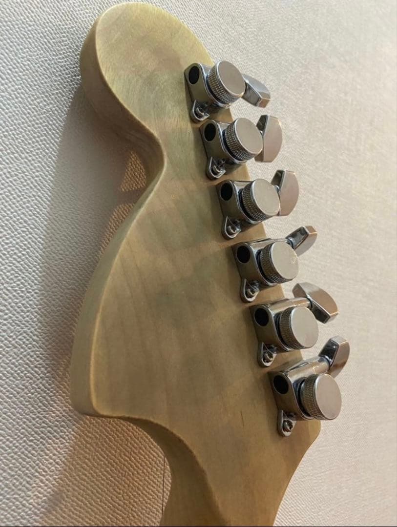 EVH black and white stripe自作ギター