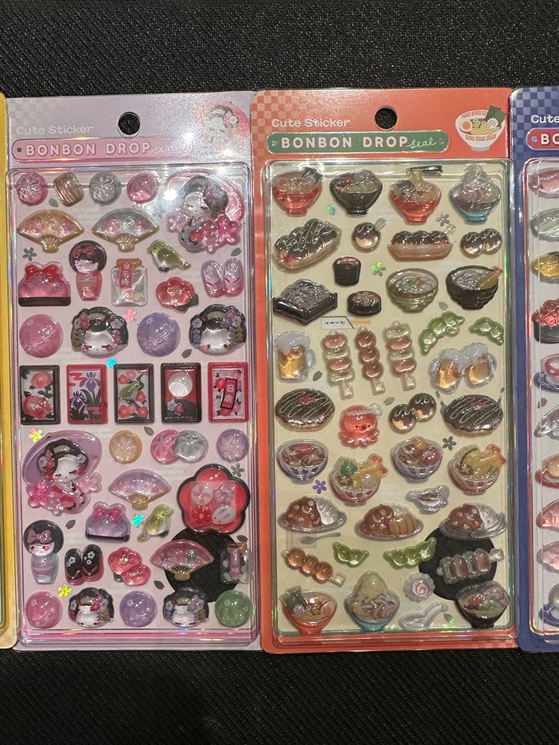 【正規品】ボンボンドロップシール　和柄　コンプリートセット