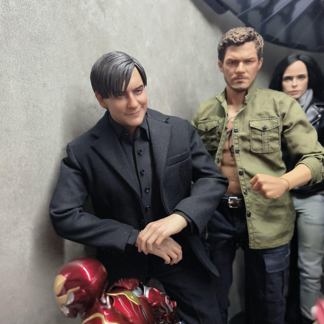 KidultStudio topo黒スーツ カスタマイズセットフィギュア