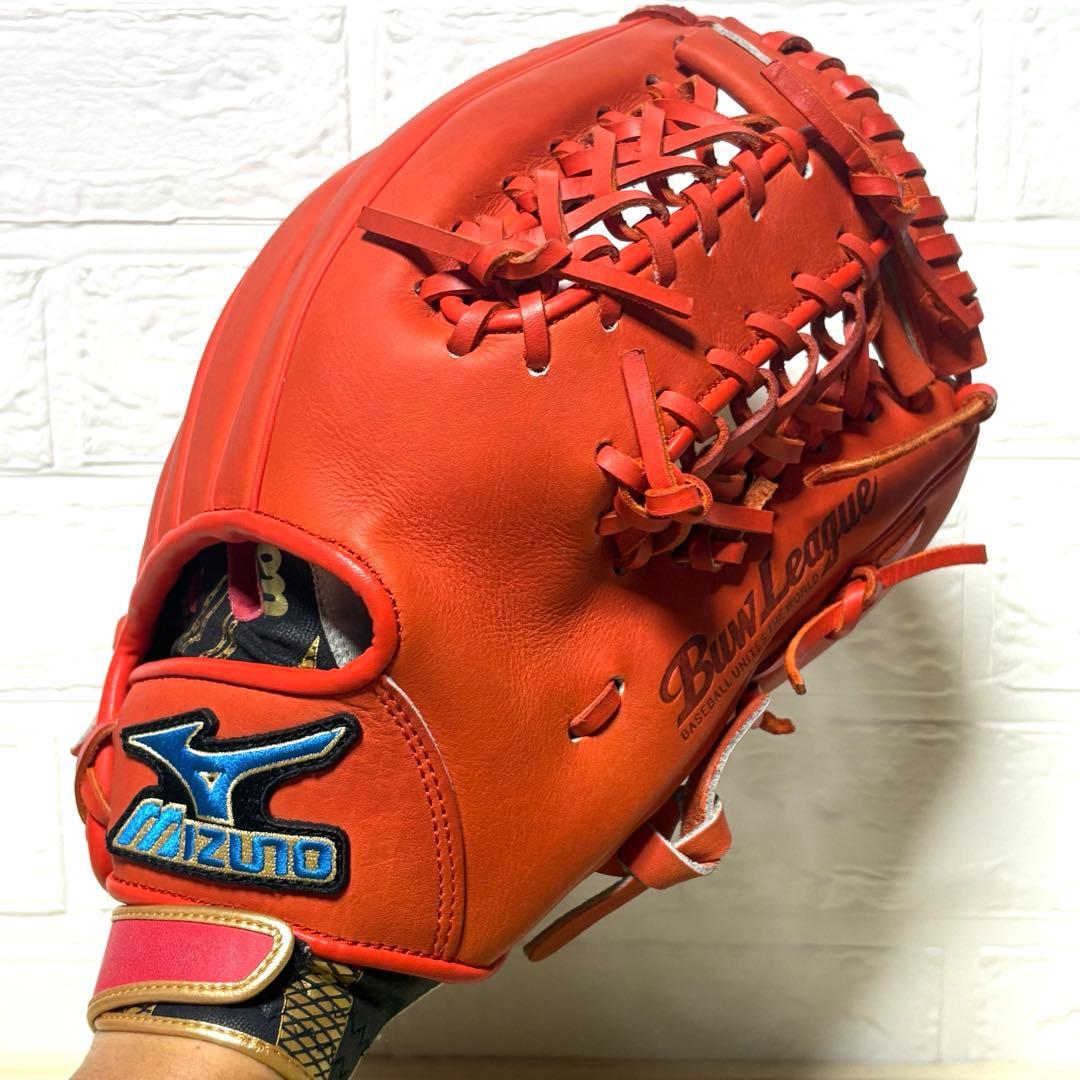 【美品】MIZUNO BuwLeague 軟式 グローブ ミズノ ビューリーグ