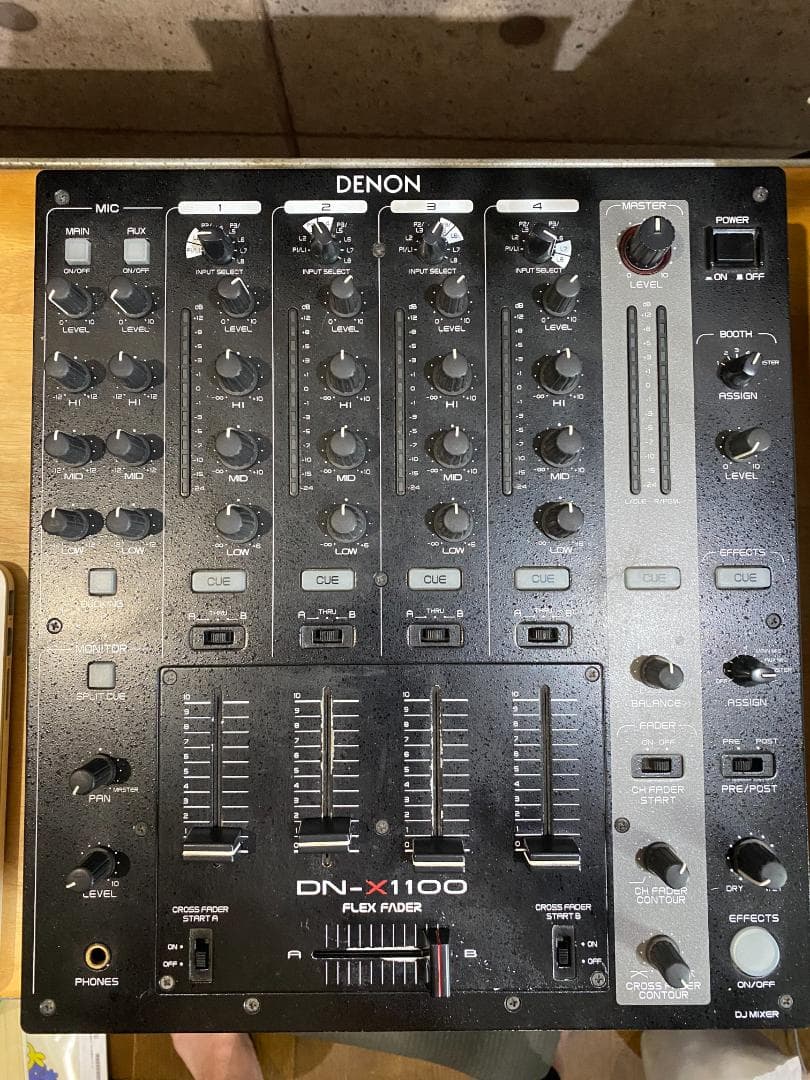 【高音質DJミキサー】DENON DN-X1100