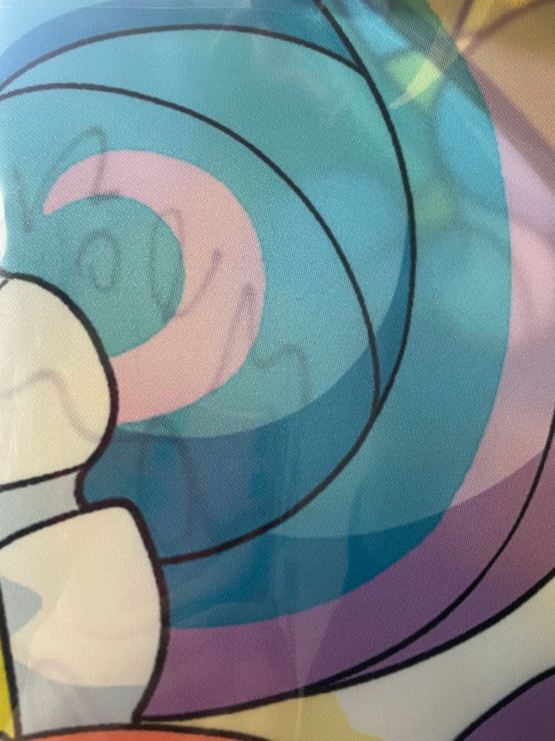 プリパラ　キャストサイン入り布ポスター　ぴのん