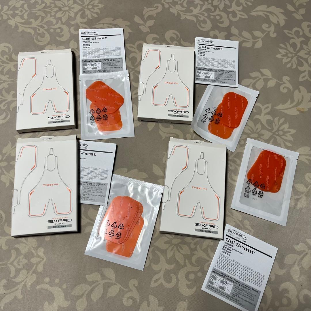 SIXPAD「Abs Belt」&「Chest Fit」セット：ジェルシート付