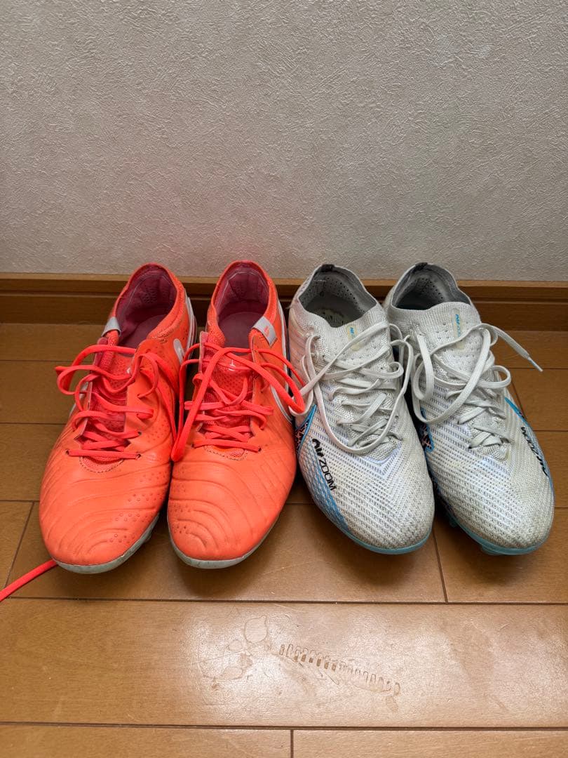 ナイキティエンポ10FGマーキュリアル15FG 2足とも26.0 センチ
