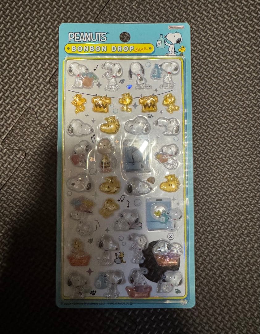 正規品スヌーピーボンボンドロップシール7 種セット