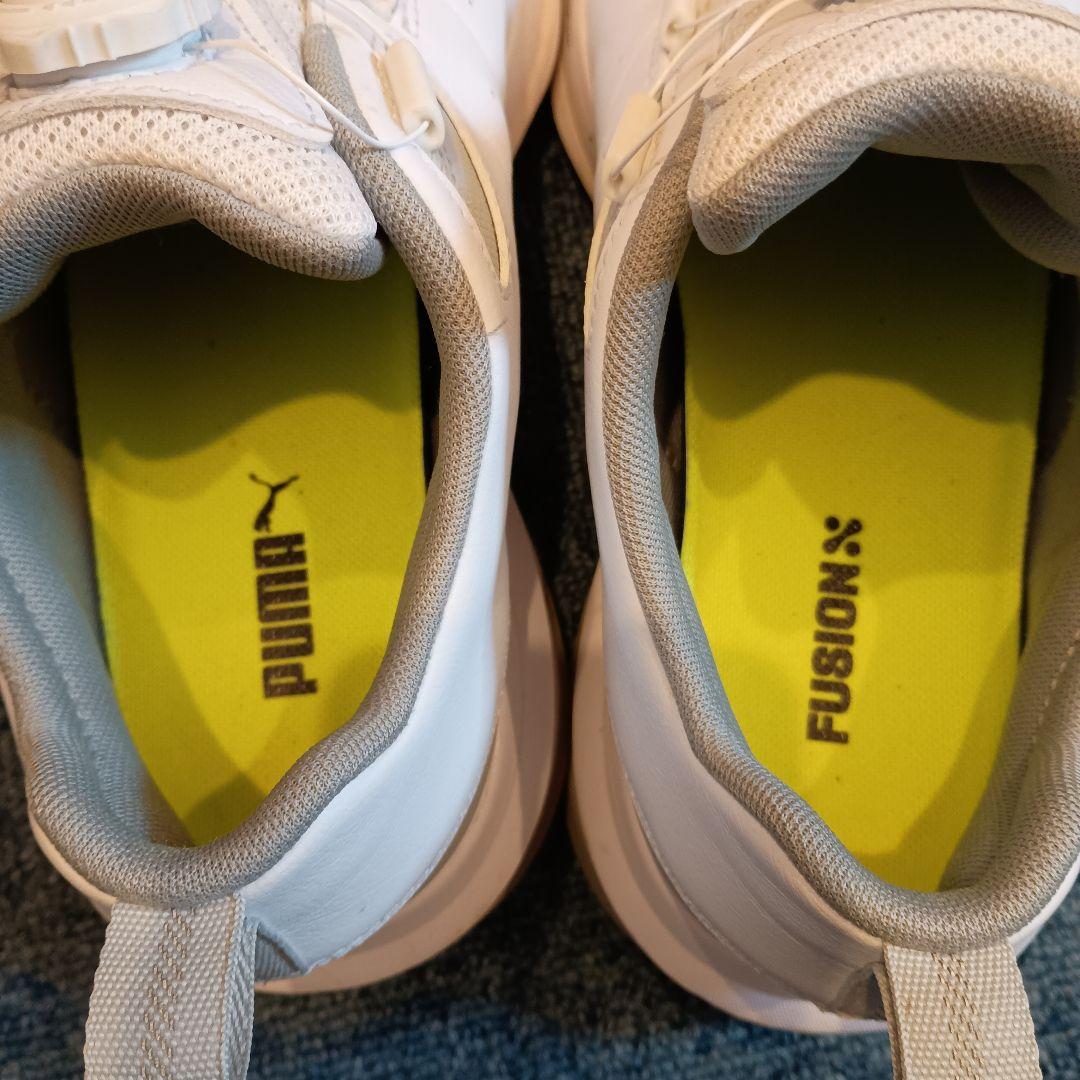 Puma Fusion X ホワイト ゴルフシューズ