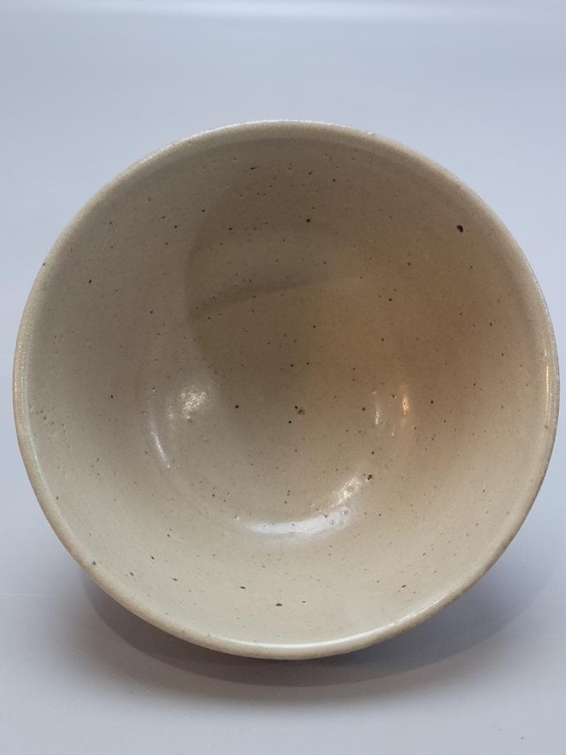 浜田晋作 造 地釉茶碗 共箱 未使用 DT552