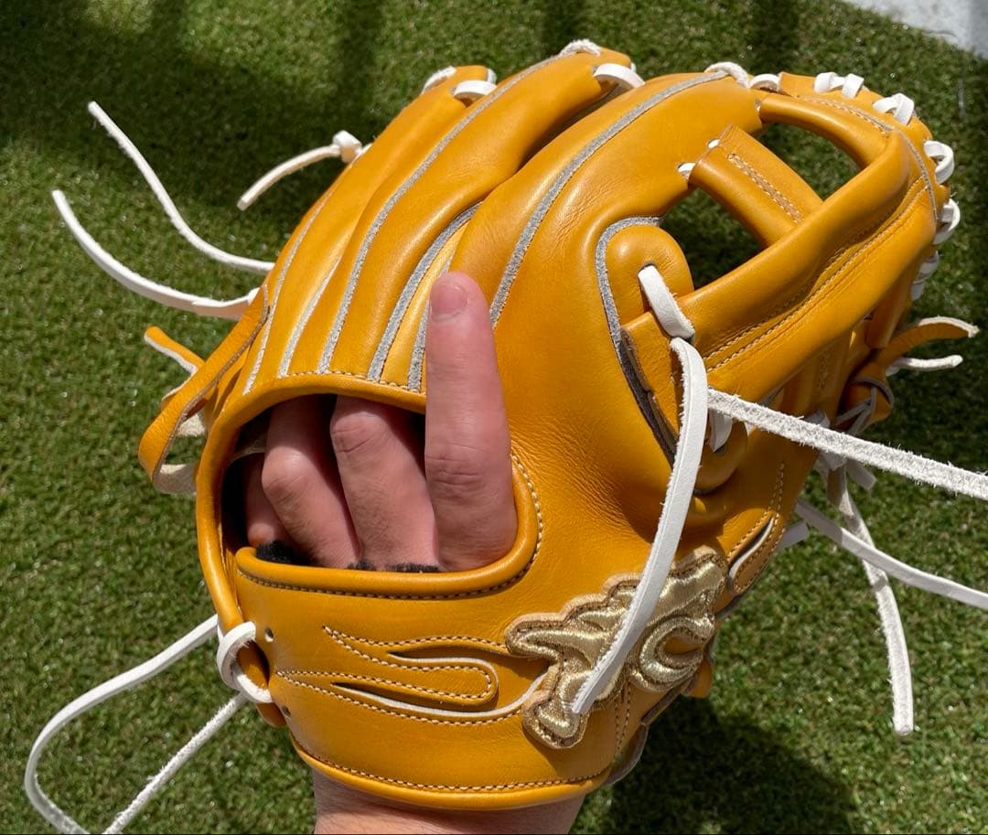 タ*ィ様 ryu グローブ　キップレザー　グラブ　野球　内野用　硬式用　超希少