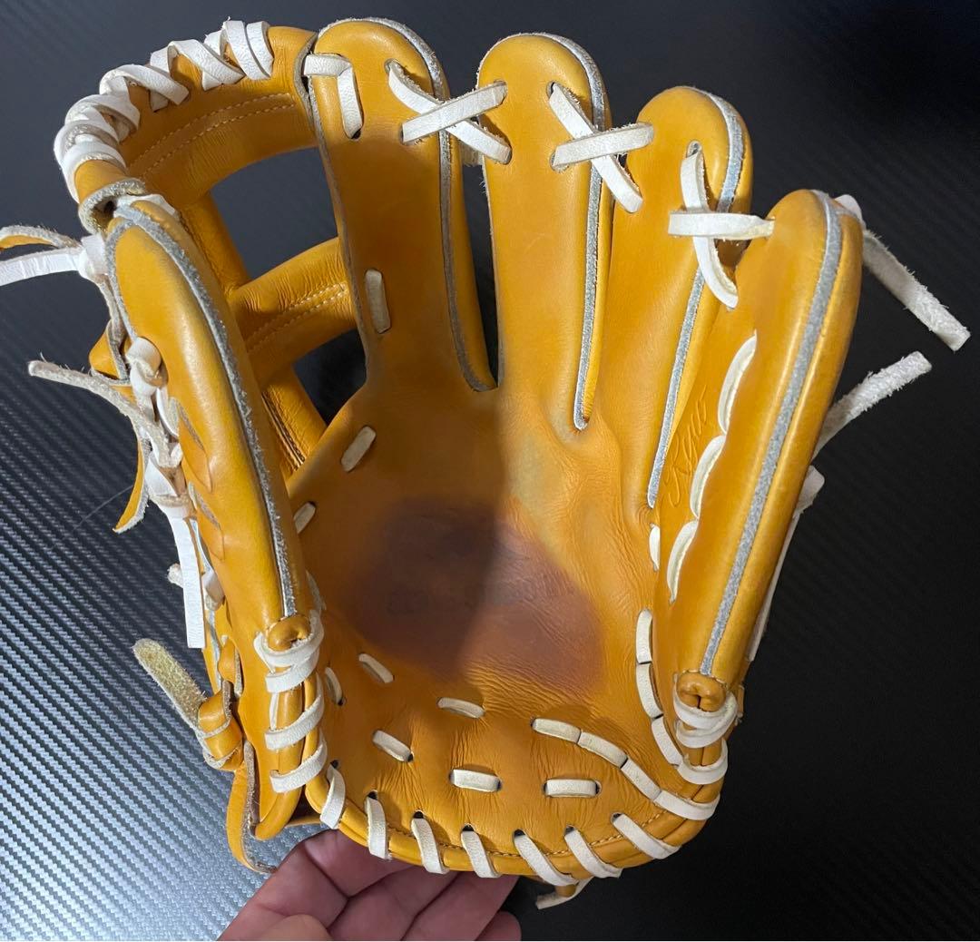 タ*ィ様 ryu グローブ　キップレザー　グラブ　野球　内野用　硬式用　超希少