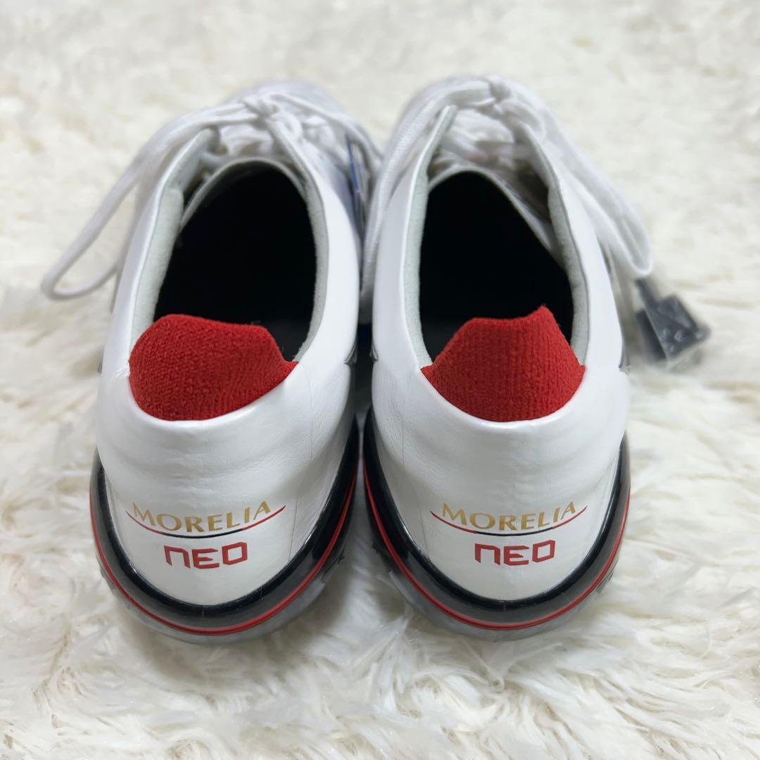 [極美品]MIZUNO サッカースパイク 29 モレリアネオ4 白 タグ付 袋付