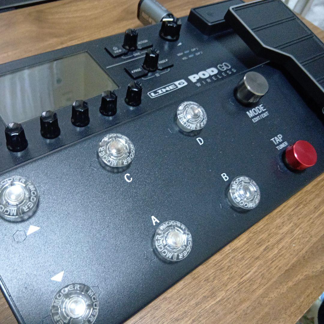 LINE 6 POD GO WIRELESS マルチエフェクター