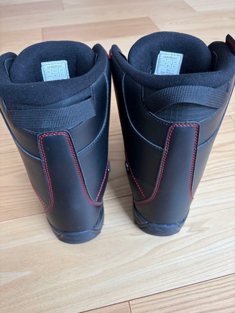 kissmark スノーボードブーツ 子ども用 ブラック