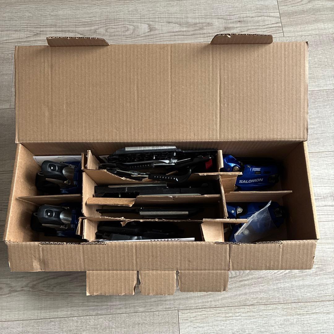未使用 サロモン X12Lab X70 スキー ビンディング ブルー