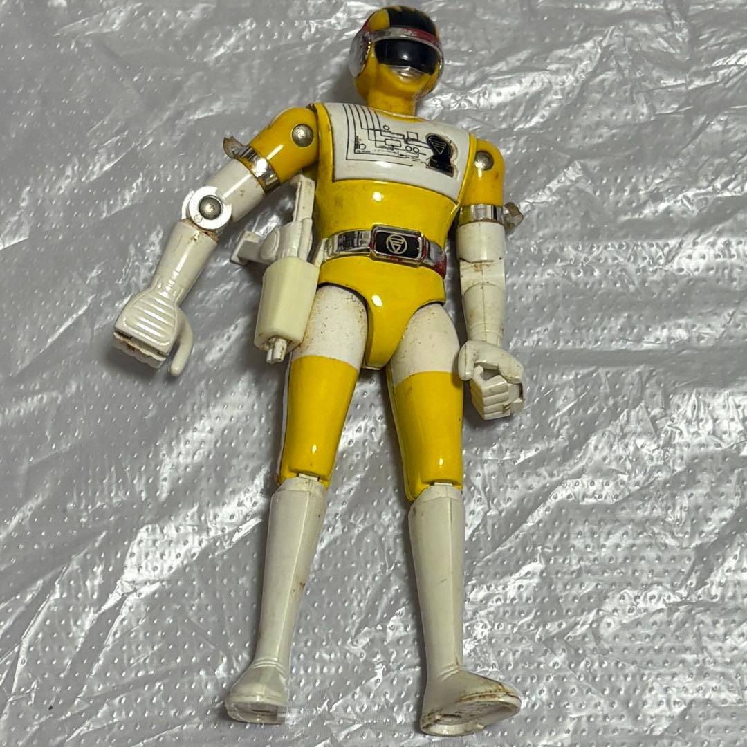 超電子バイオマン バイオイエロー 超合金 フィギュア