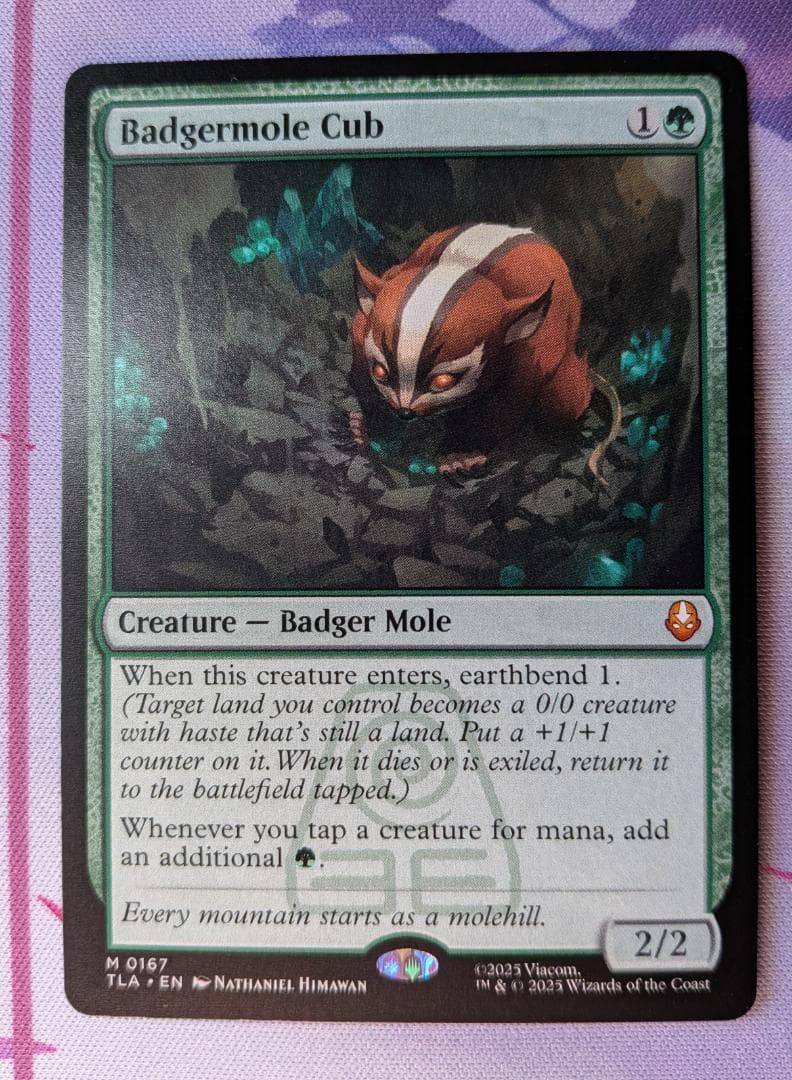 MTG - アナグマモグラの仔 / Badgermole Cub M0167