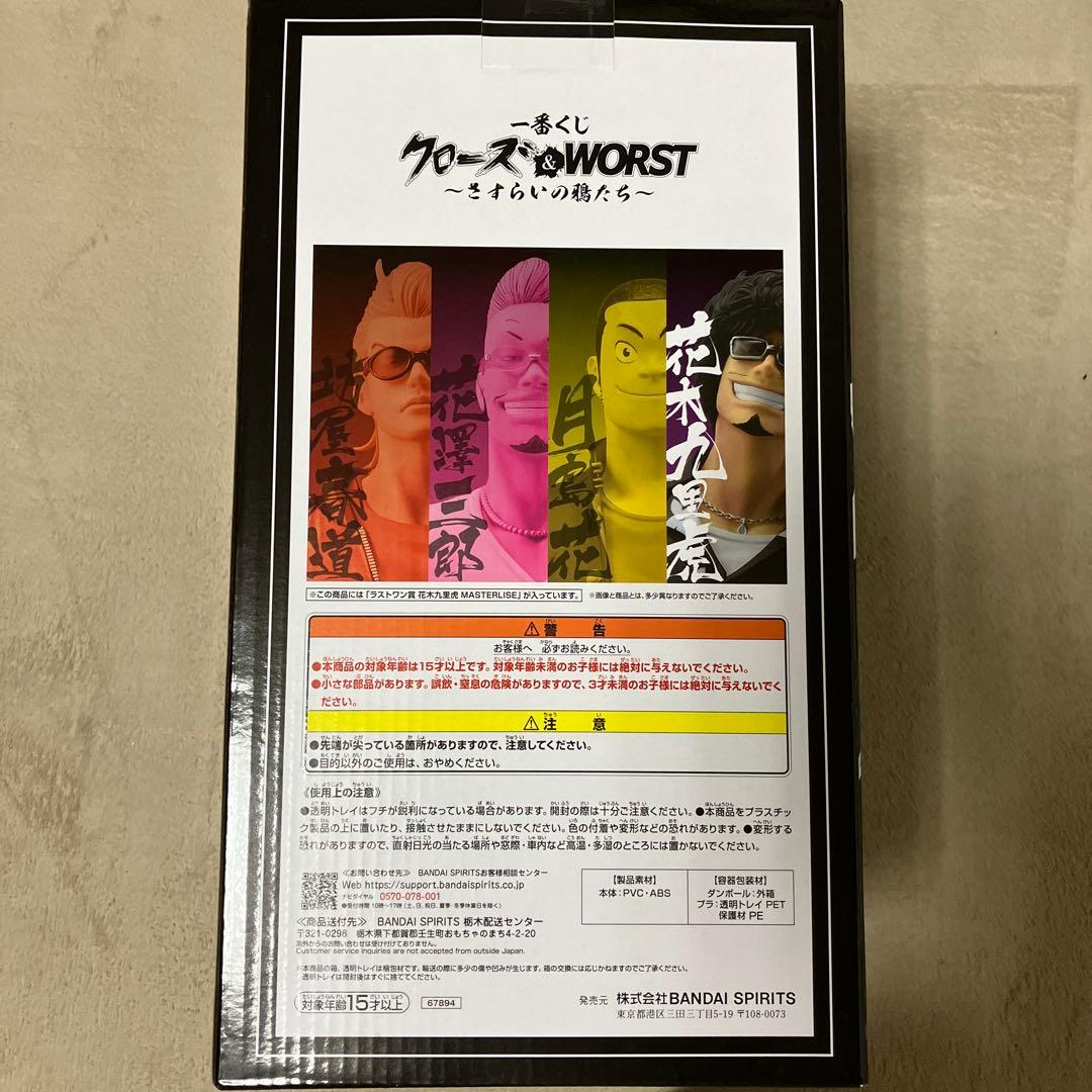 一番くじ クローズ＆WORST ラストワン賞、D賞セット