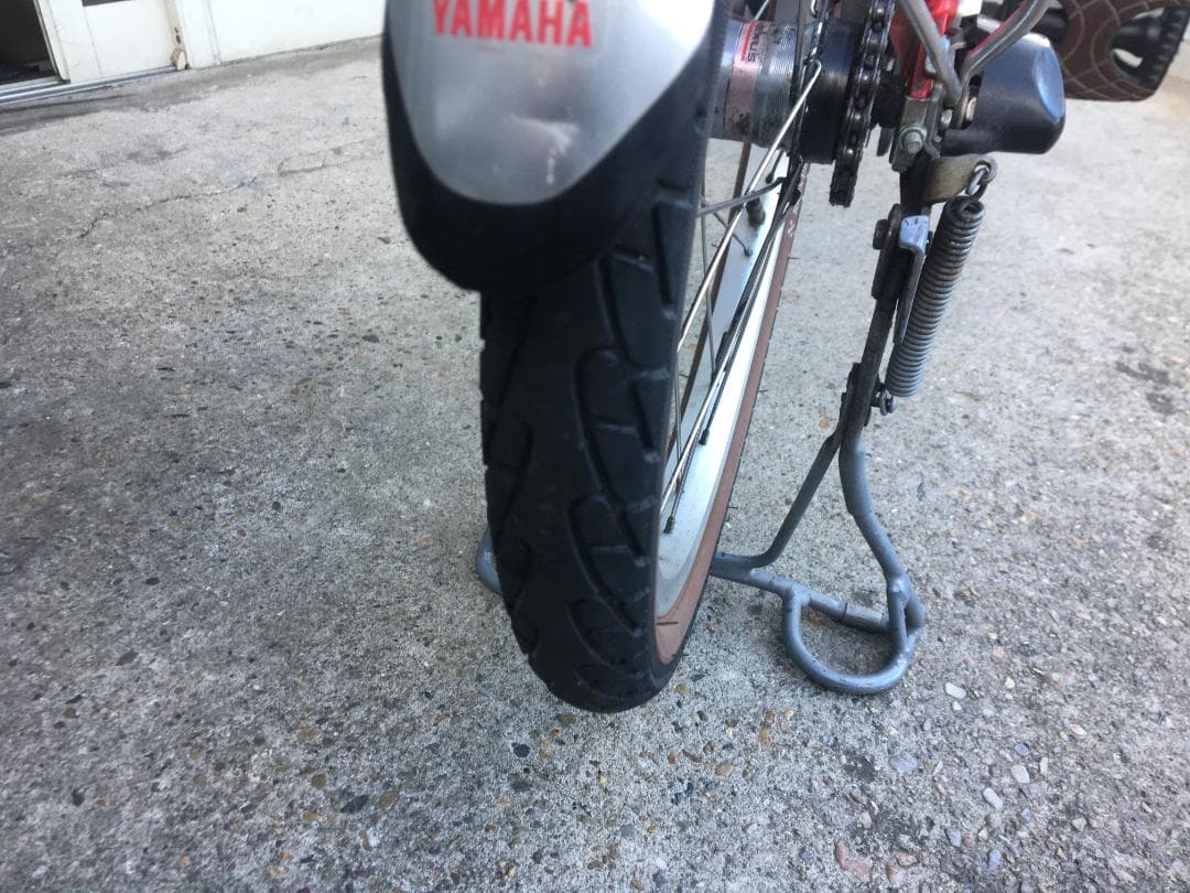 地域限定送料無料　パス　シオン　12,3AH　軽量車　赤　神戸市　電動自転車