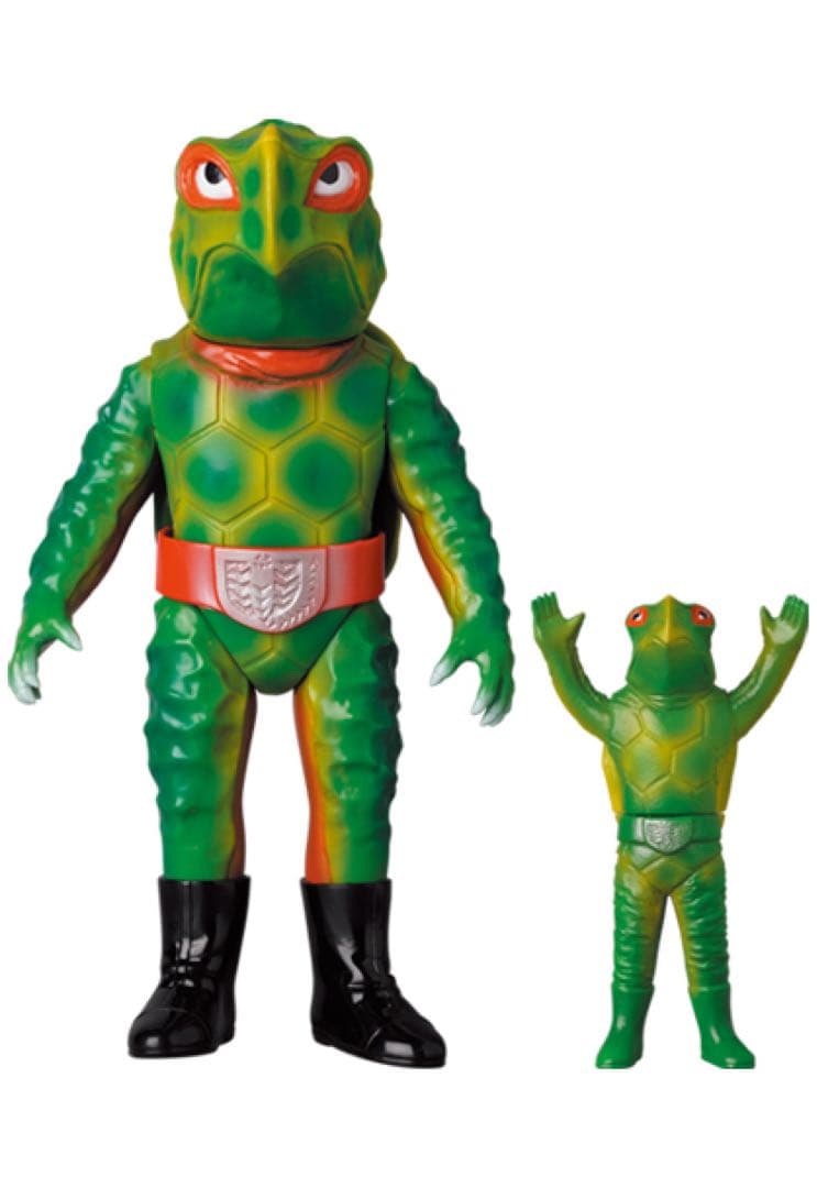 メディコム・トイ×東映レトロソフビ★カメバズーカ（新色）+ミニソフビ