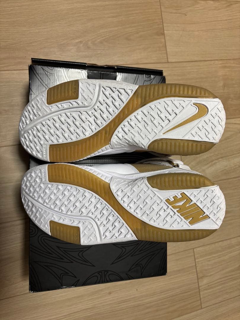 シューズ(男性用) Nike Zoom Lebron James II Gold