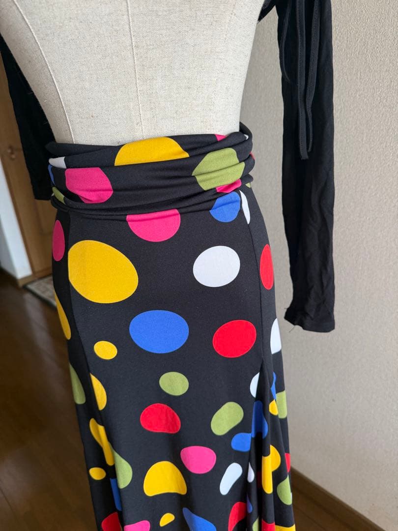 ストレッチ素材✨フレアスカート