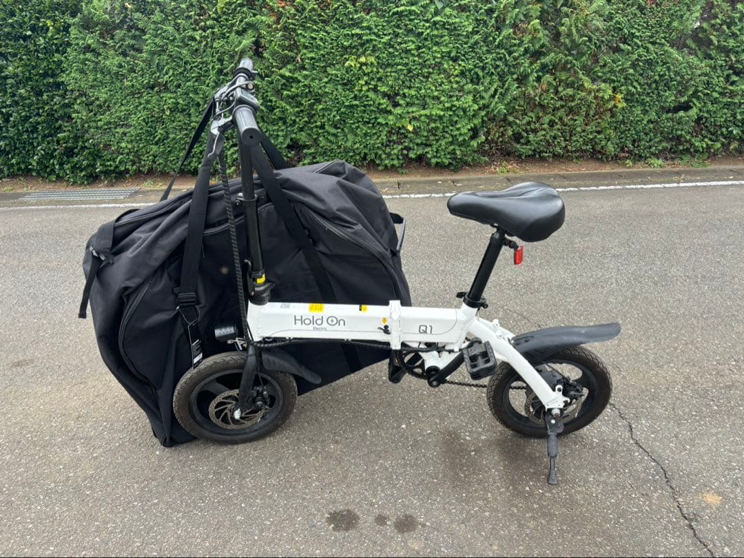 折りたたみ電動アシスト自転車　Hold On Q1