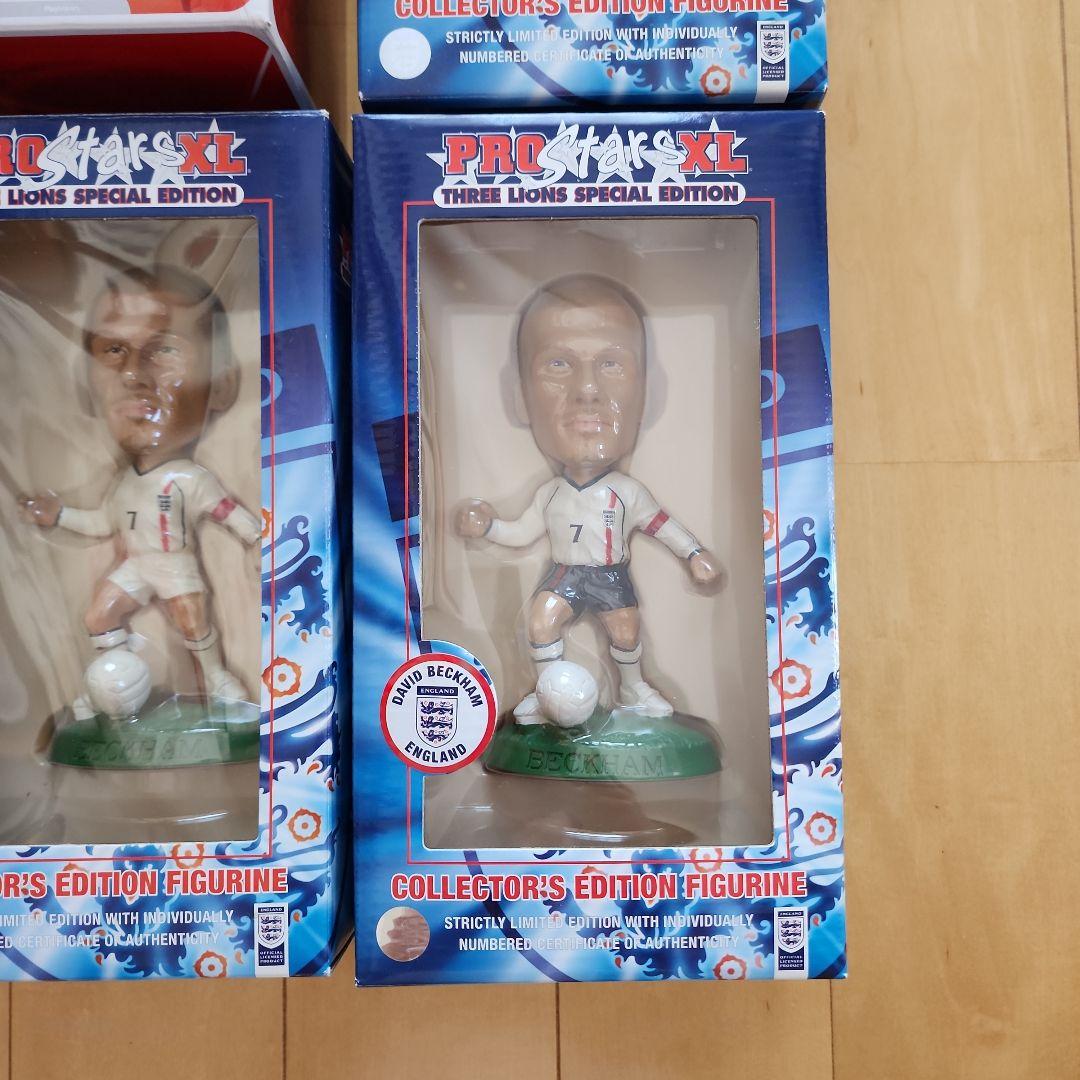コリンシアン　XL　デビッド・ベッカム フィギュア 4体セット