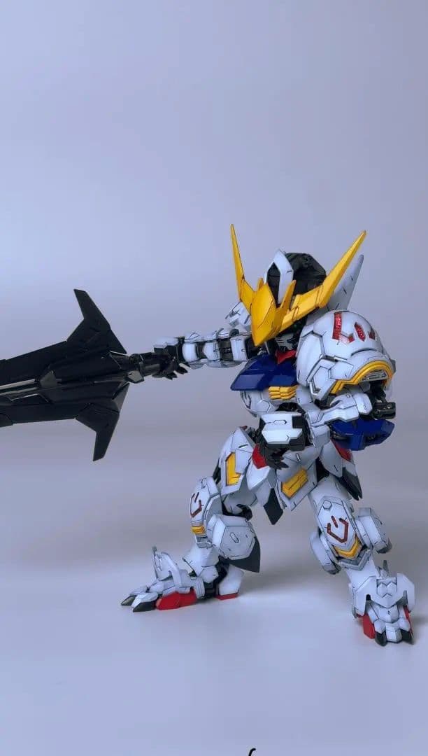 MGSDガンダムバルバトス 全塗装完成品