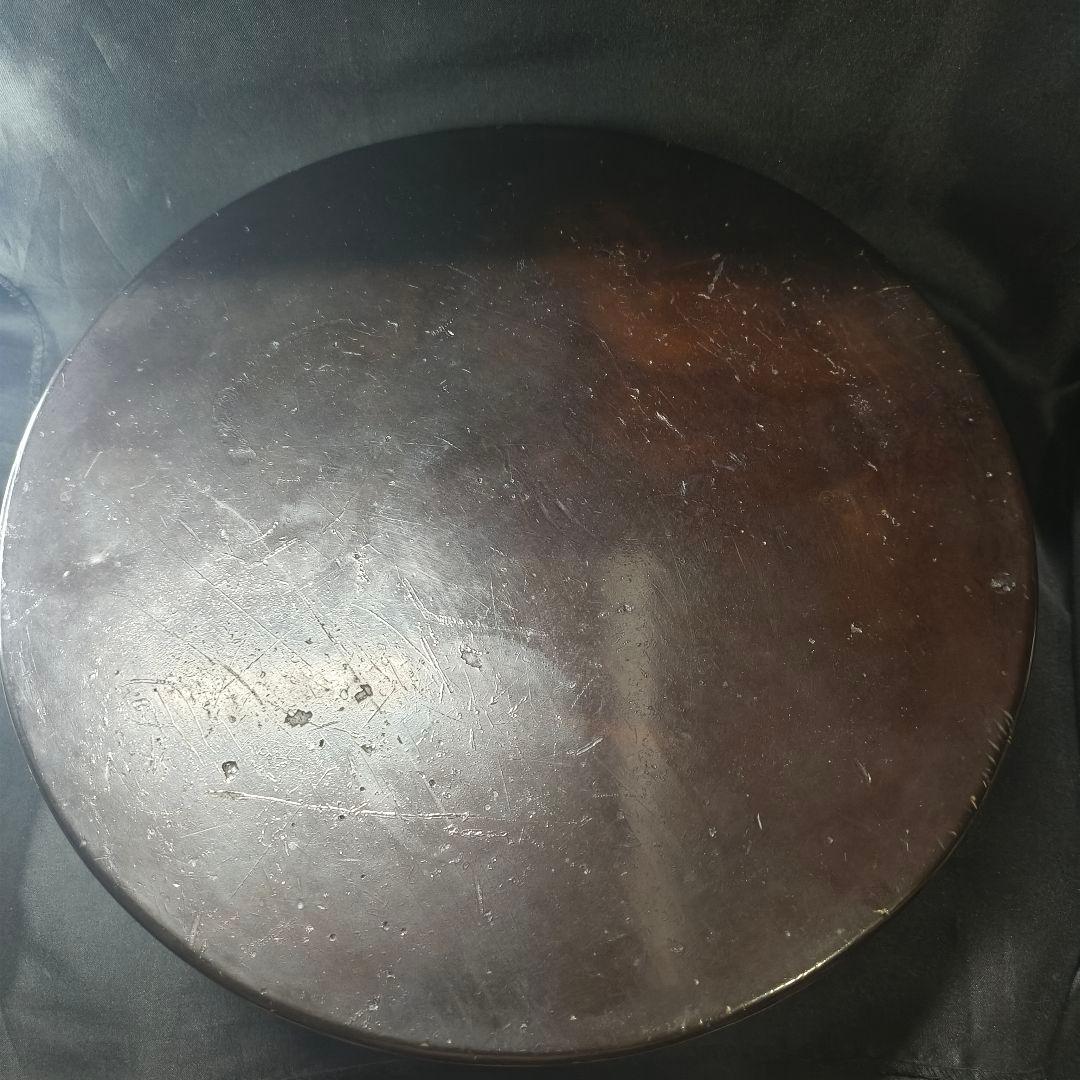 茶道具 桃山期蒔絵洗桶 煎茶茶櫃 木製漆器 骨董 時代物 桐箱入り 蒐集家蔵出し