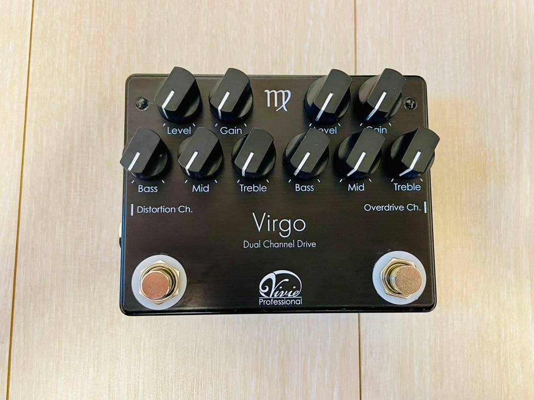 Vivie Virgo オーバードライブ　ディストーション 2ch