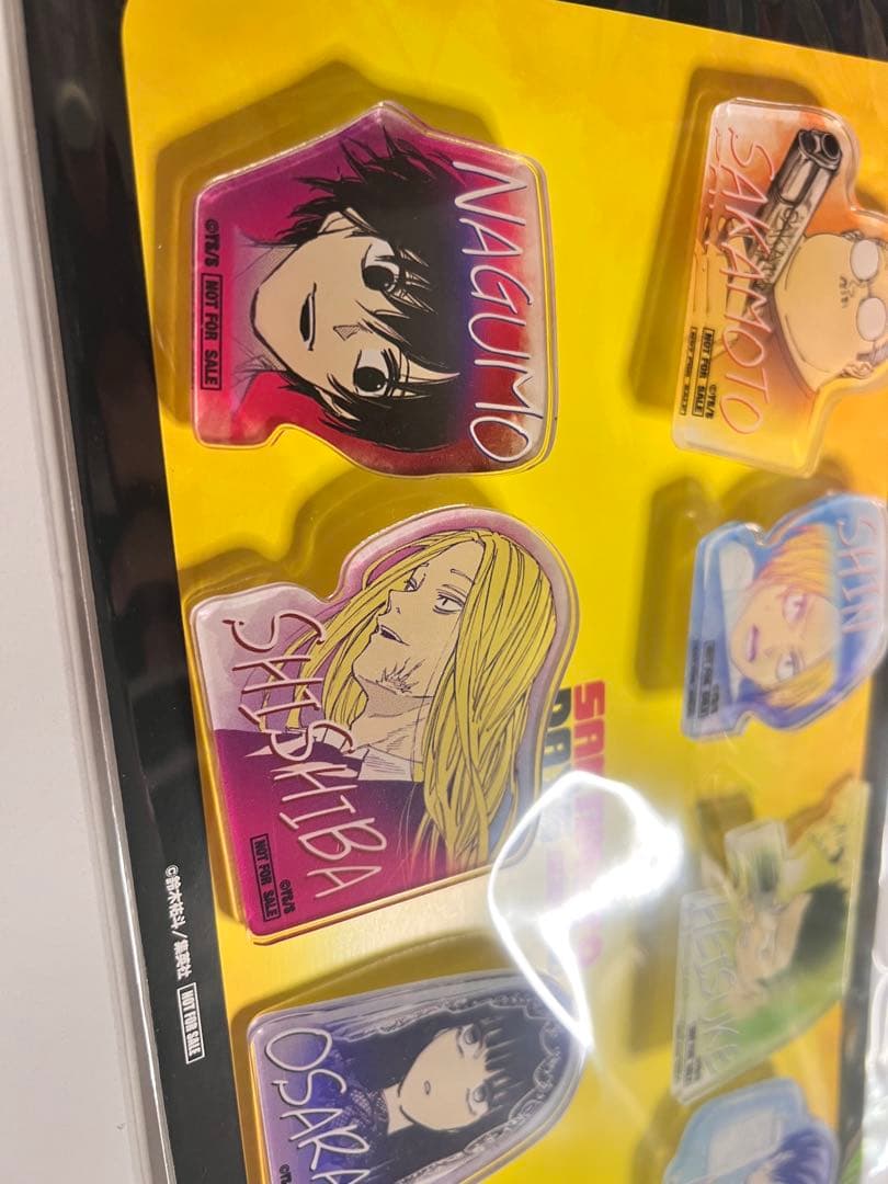 sakamotodays アクリルバッチ　8種