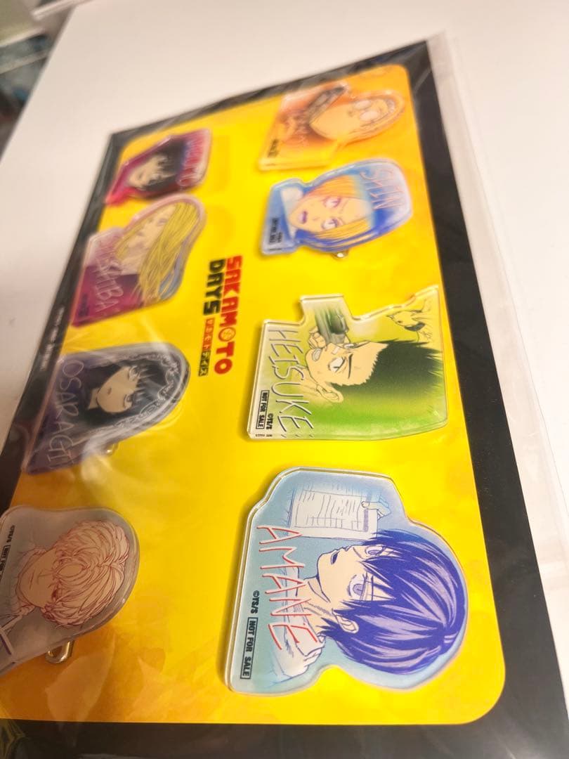 sakamotodays アクリルバッチ　8種